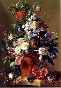unknow artist Floral, beautiful classical still life of flowers.054 oil painting reproduction